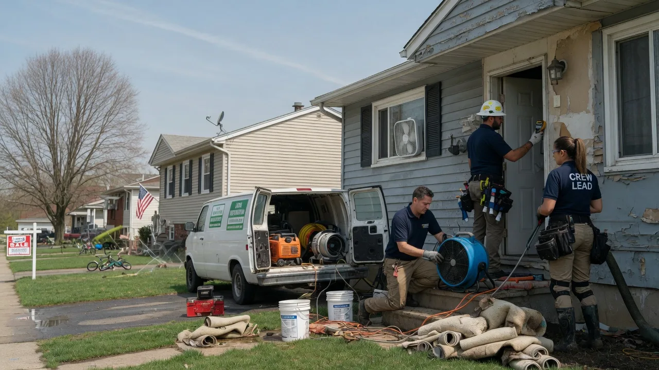 Flood Cleanup in Aberdeen Proving Ground, MD near me